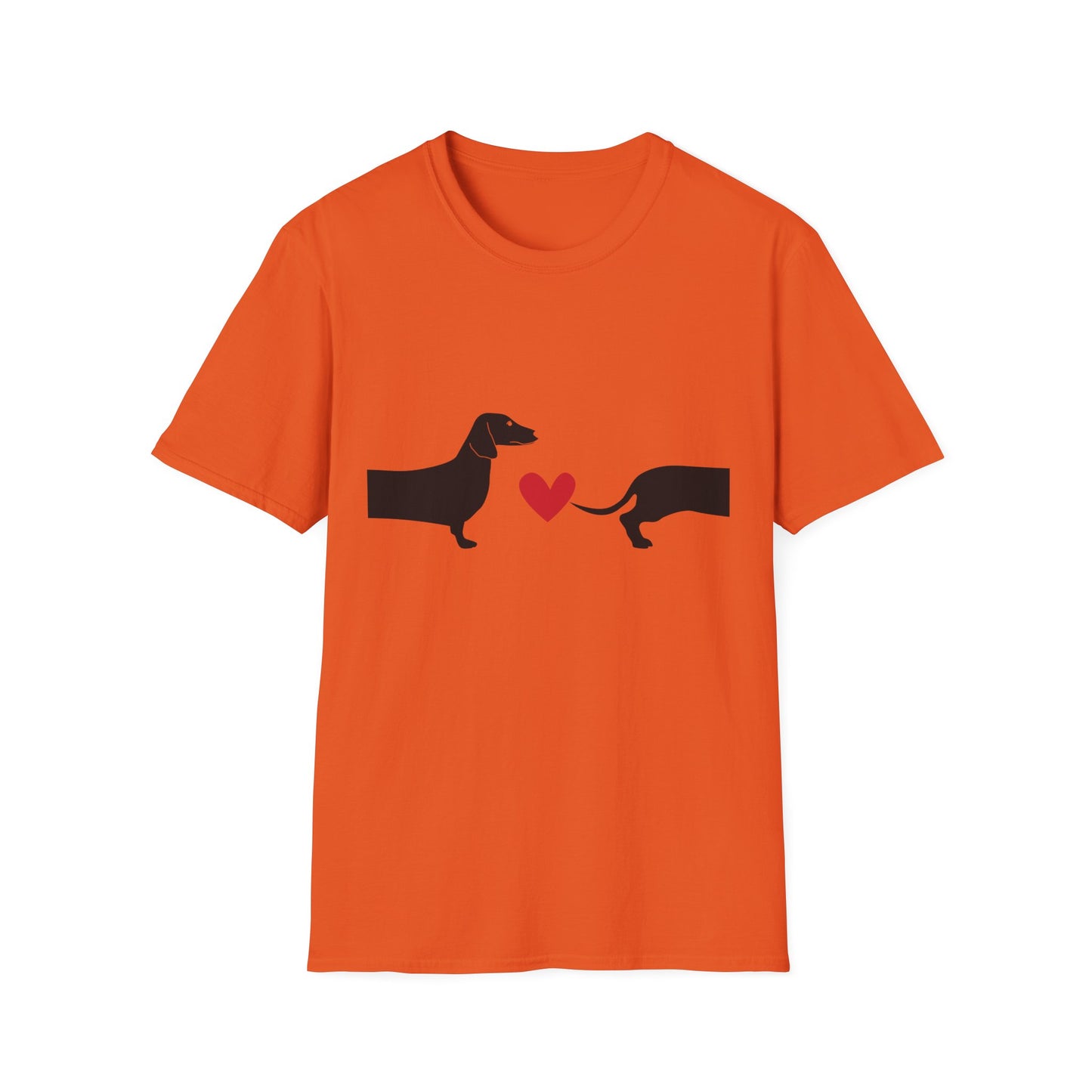 Dachshund Heart Unisex T-Shirt