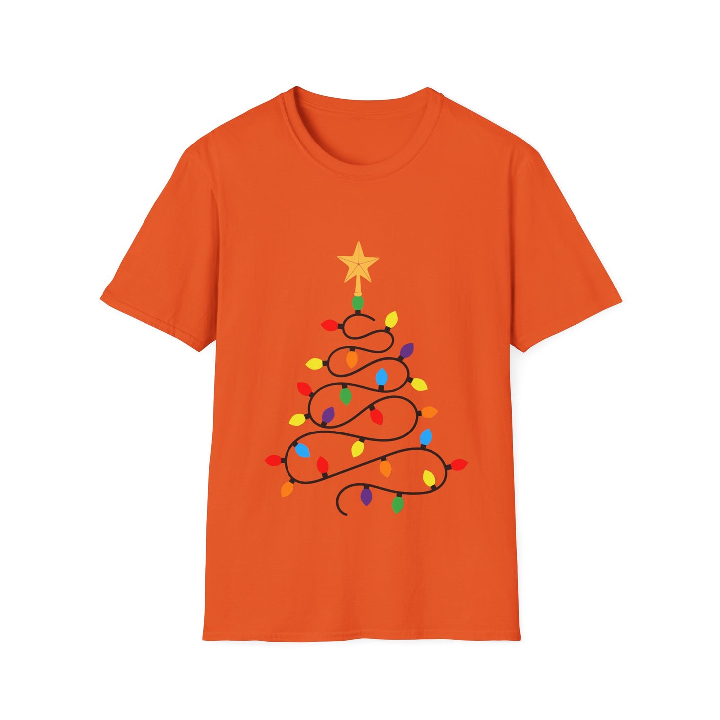 Christmas Tree T-Shirt with Lights