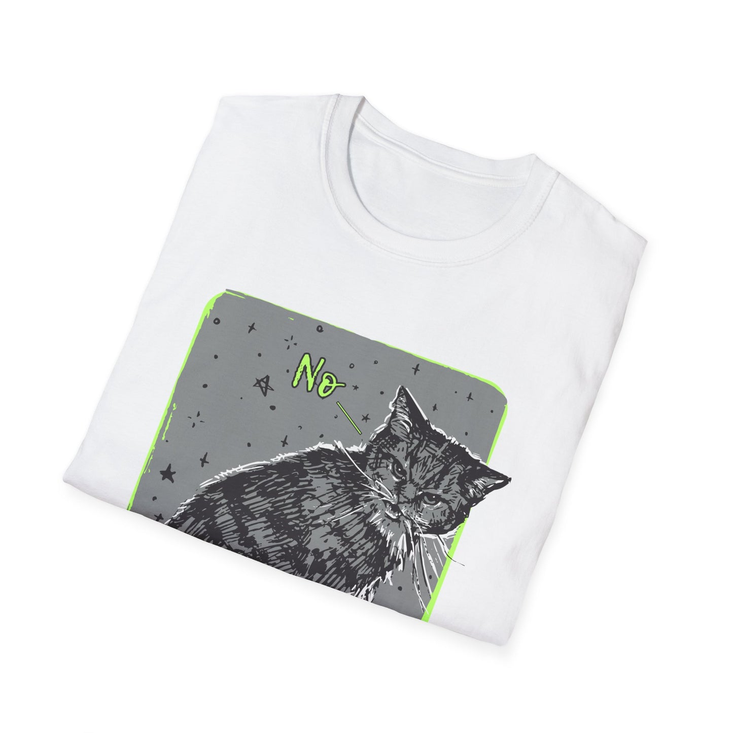 No - Sassy Cat T-Shirt