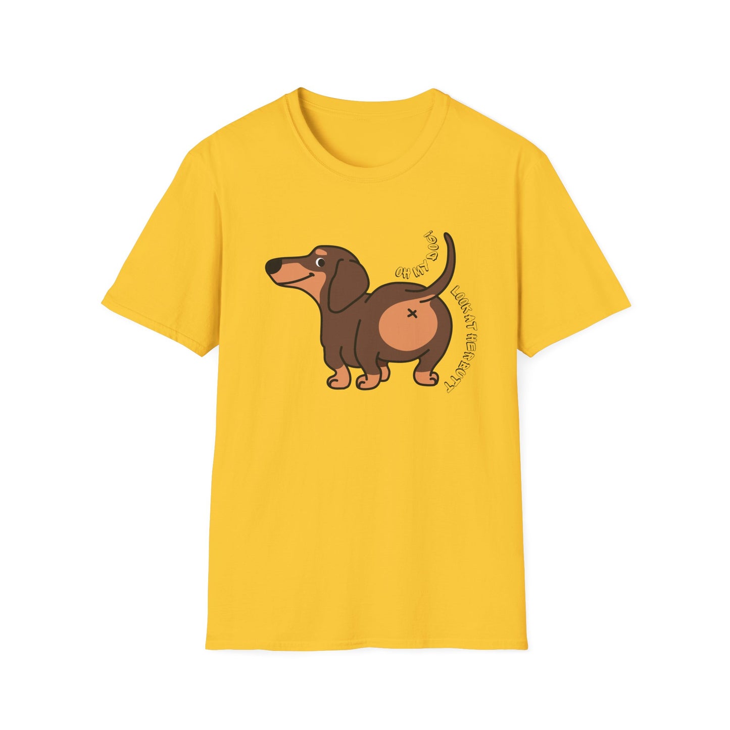 Funny Dog Lover T-Shirt - Oh My Dog, Look At Her Butt