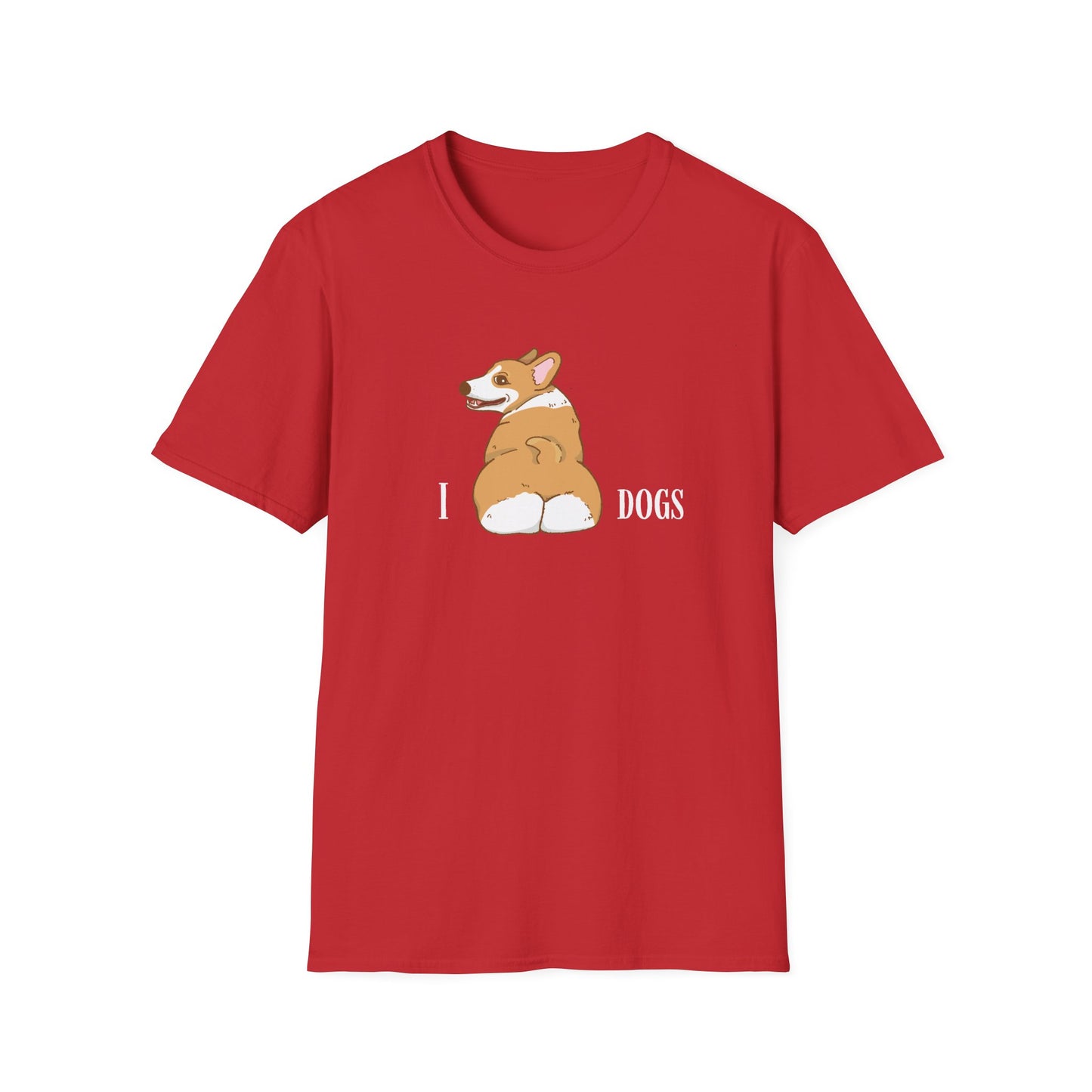 I [Heart] Dogs Corgi Butt T-Shirt