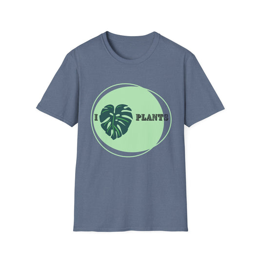 Plant Lover T-Shirt - I Heart Plants Design