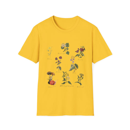 Plant Lover T-Shirt - Random Plants Design