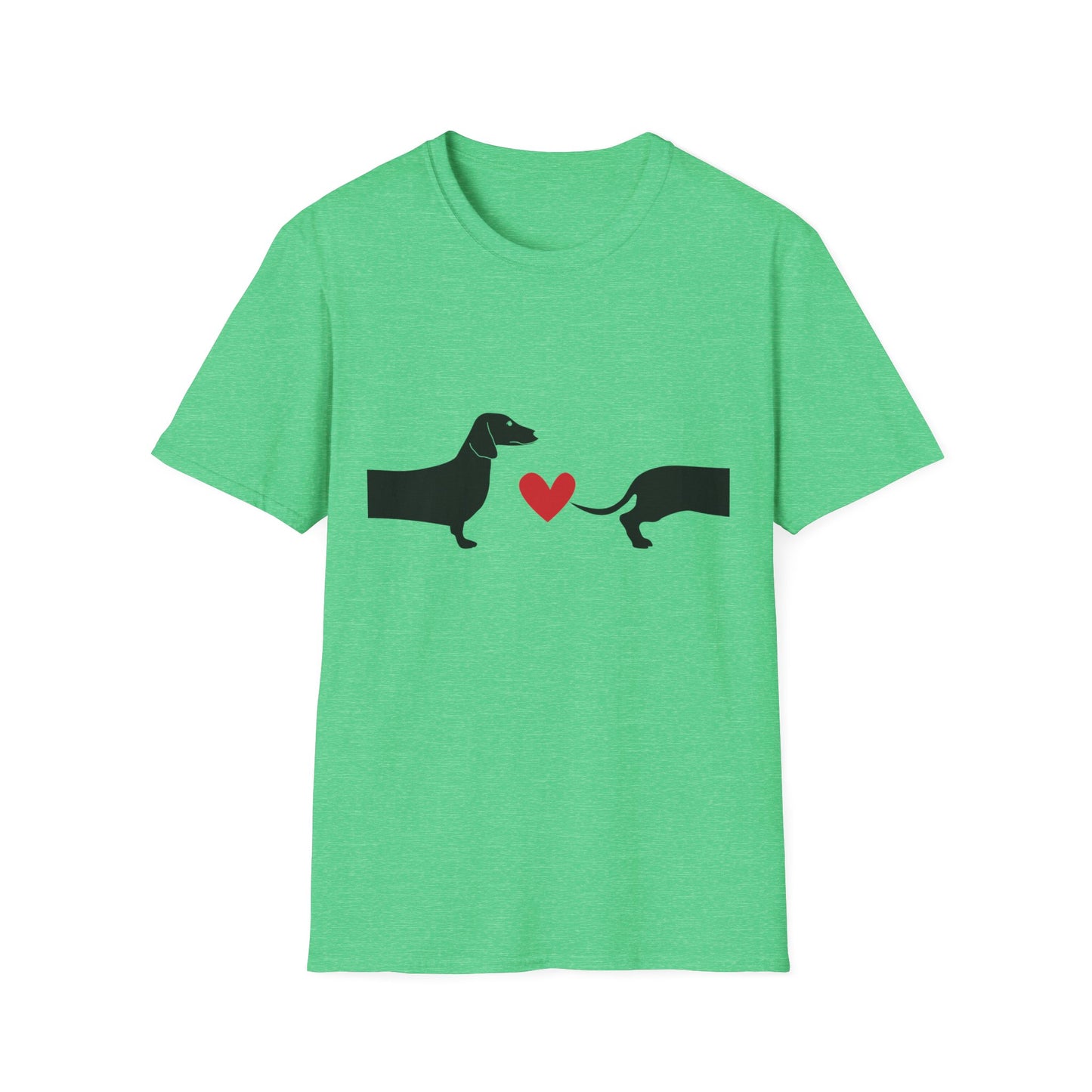 Dachshund Heart Unisex T-Shirt