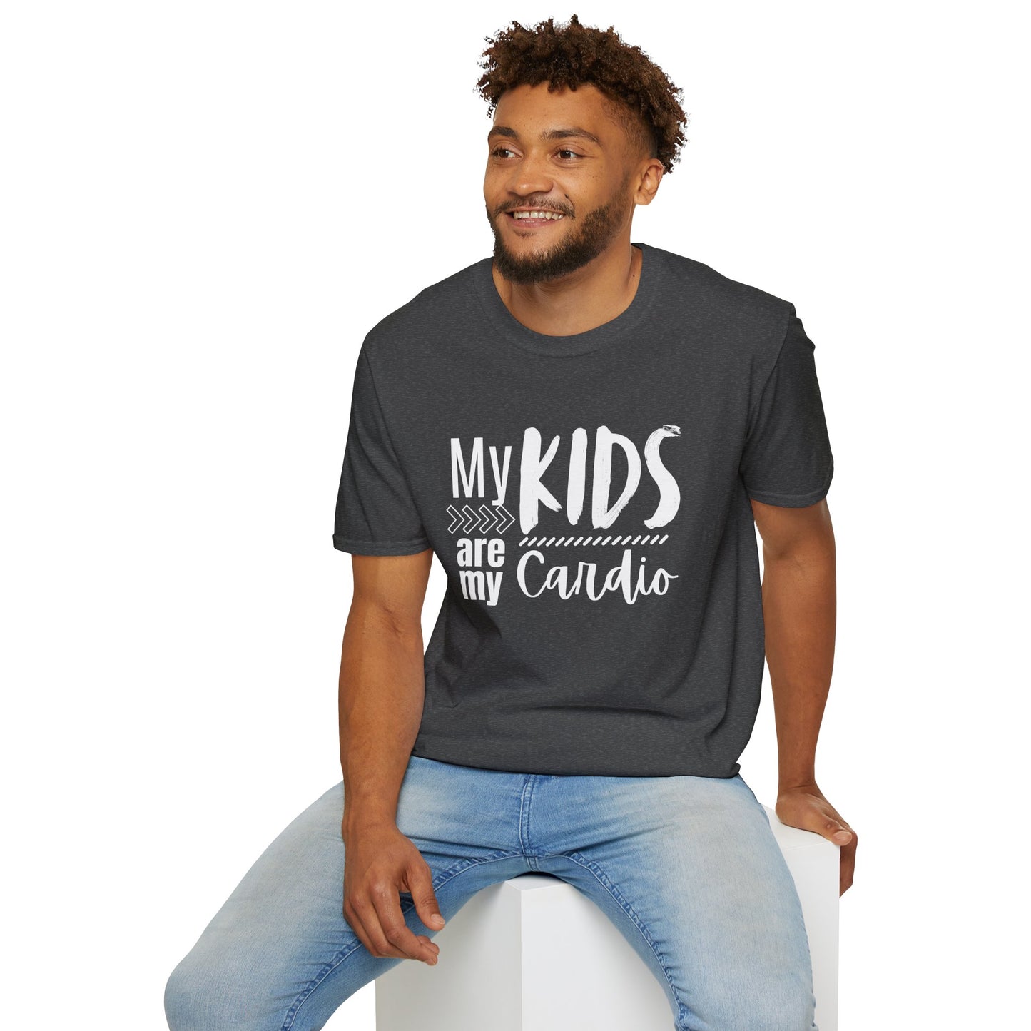 My Kids Are My Cardio Funny Parent T-shirt