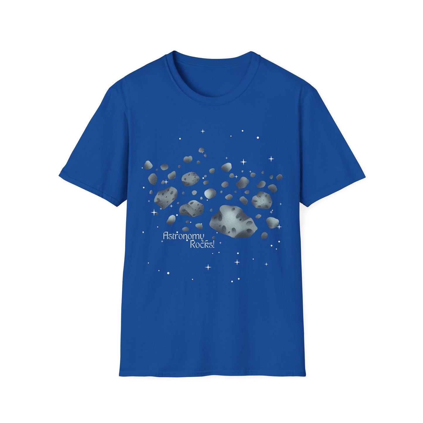 Astronomy Rocks T-Shirt with Asteroid Graphics