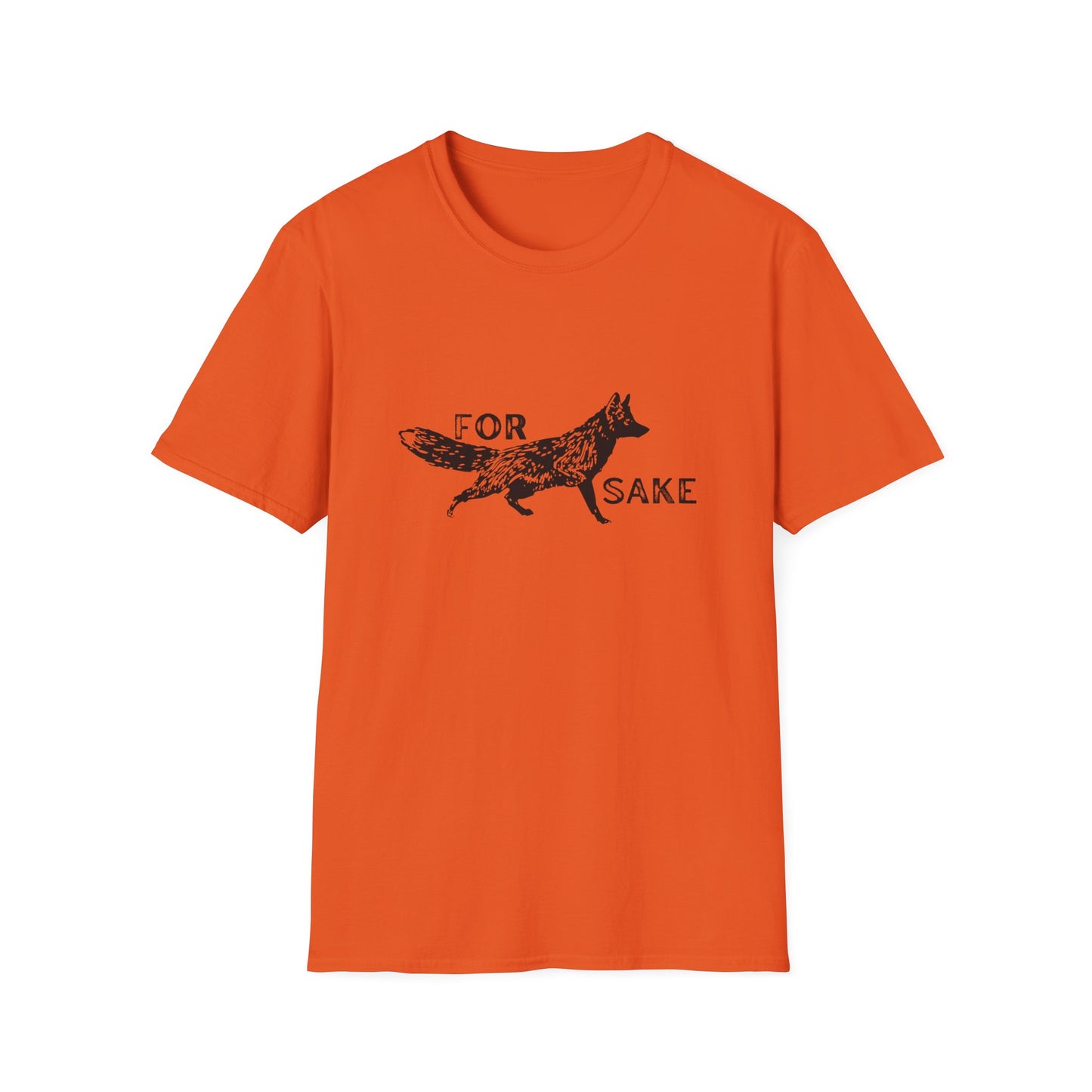 "For Fox Sake" Funny Animal T-Shirt