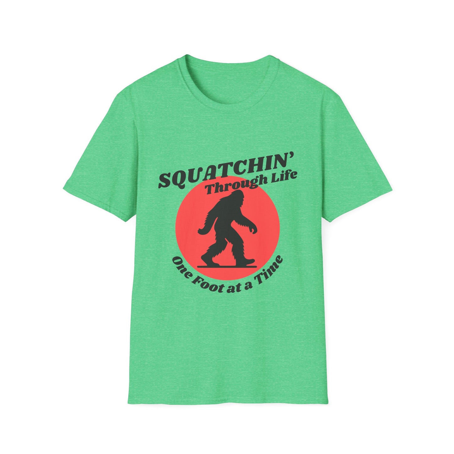 Sasquatch Softstyle T-Shirt: Squatchin' Through Life