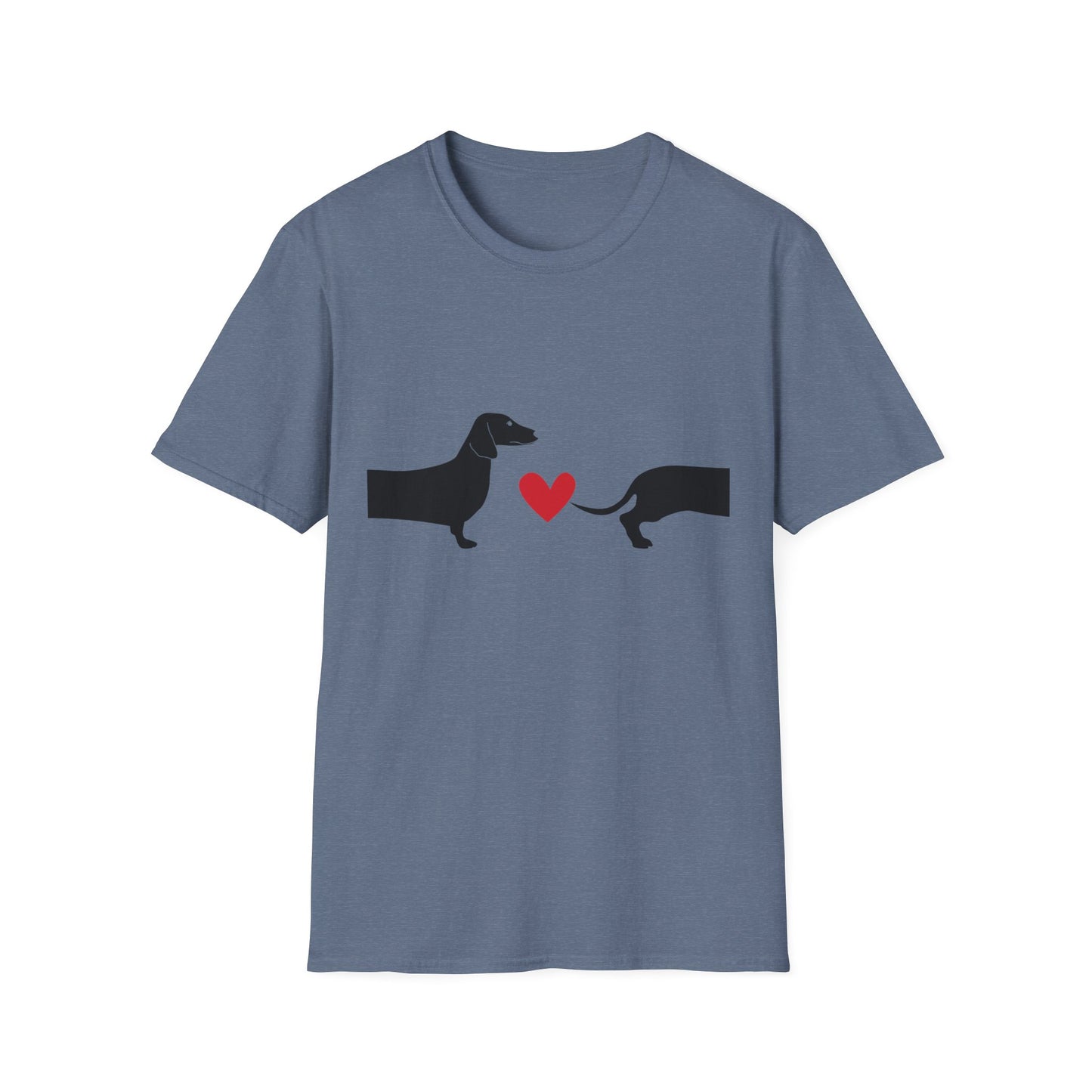 Dachshund Heart Unisex T-Shirt