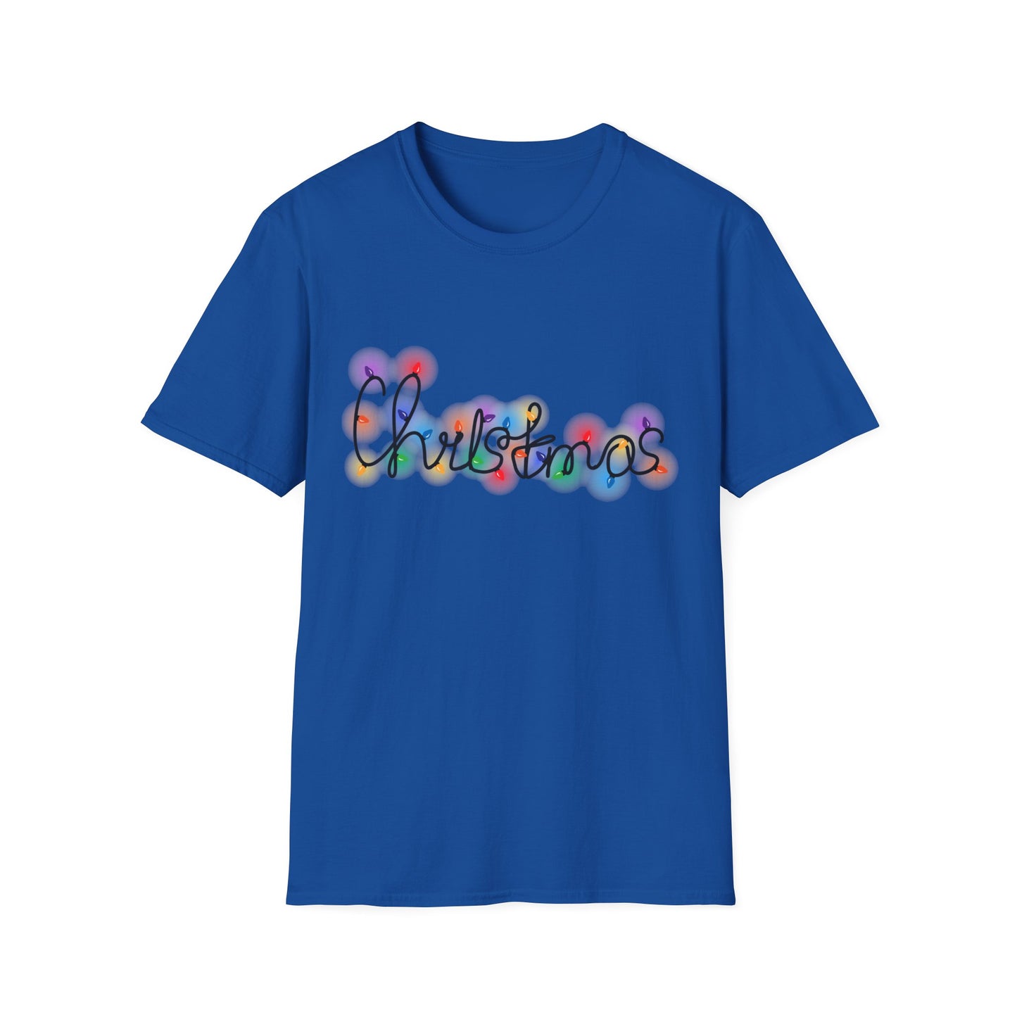 Christmas Lights T-Shirt – Festive Holiday Shirt with String Lights Design