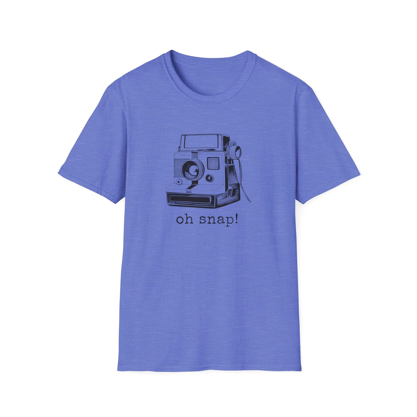 Vintage Camera Softstyle T-Shirt - Oh Snap Design