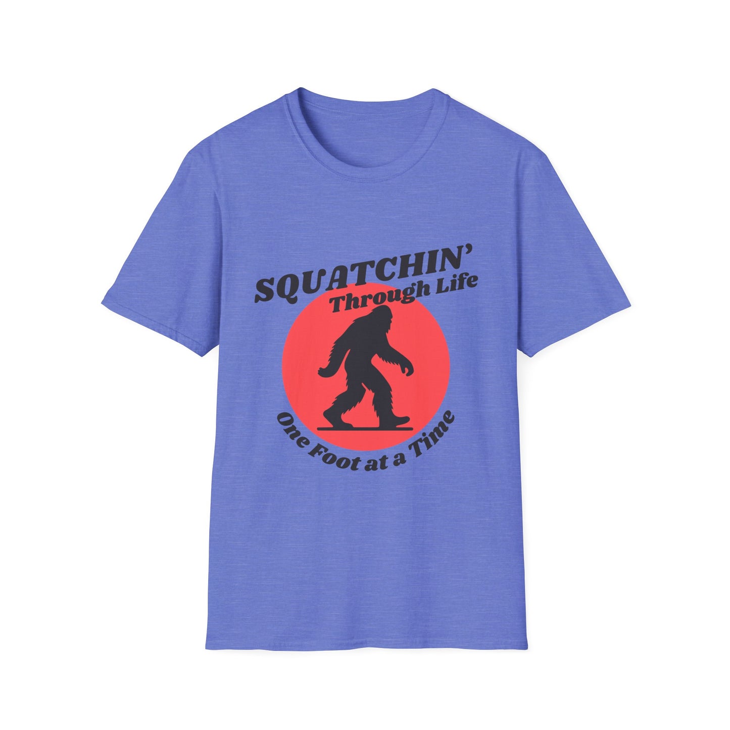 Sasquatch Softstyle T-Shirt: Squatchin' Through Life