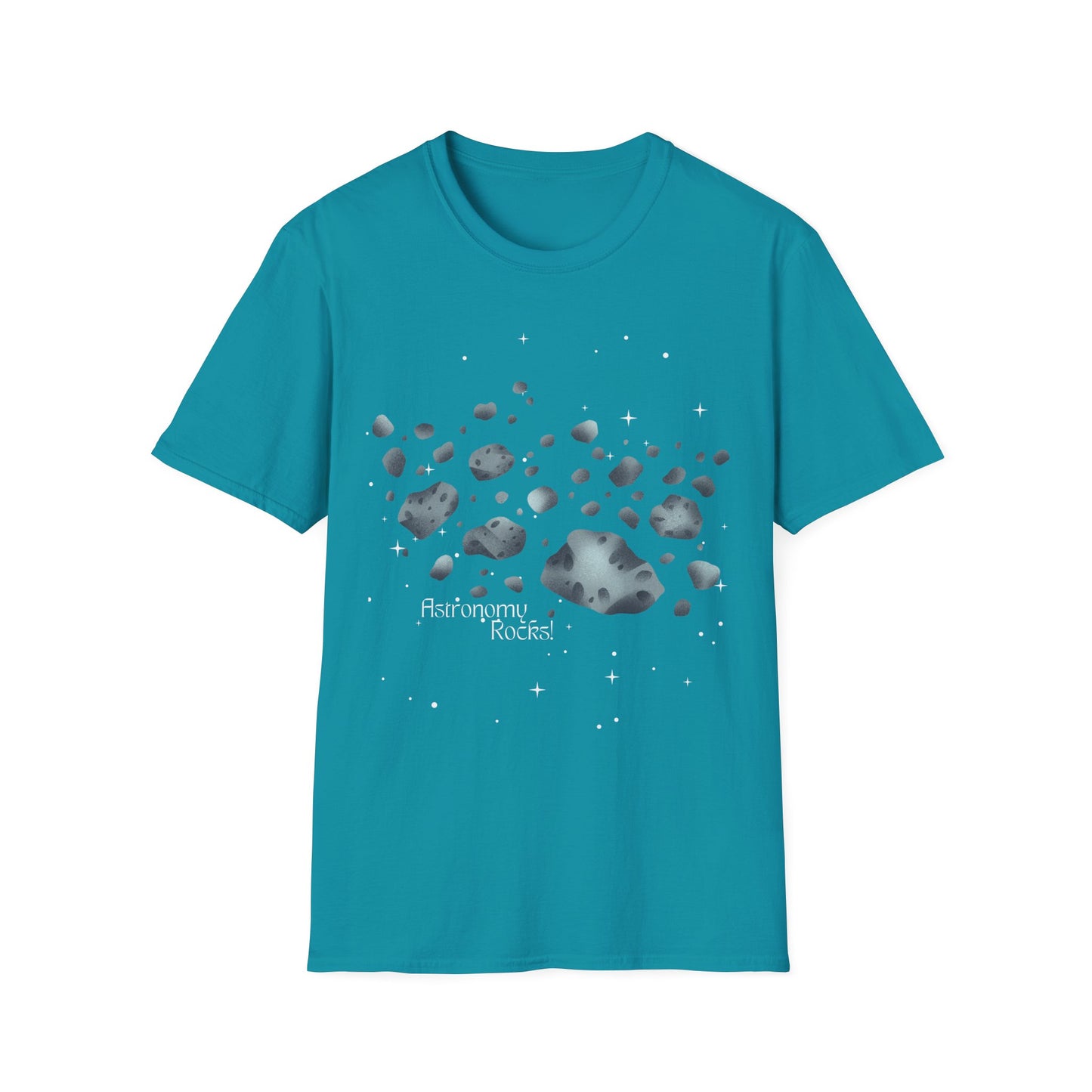 Astronomy Rocks T-Shirt with Asteroid Graphics