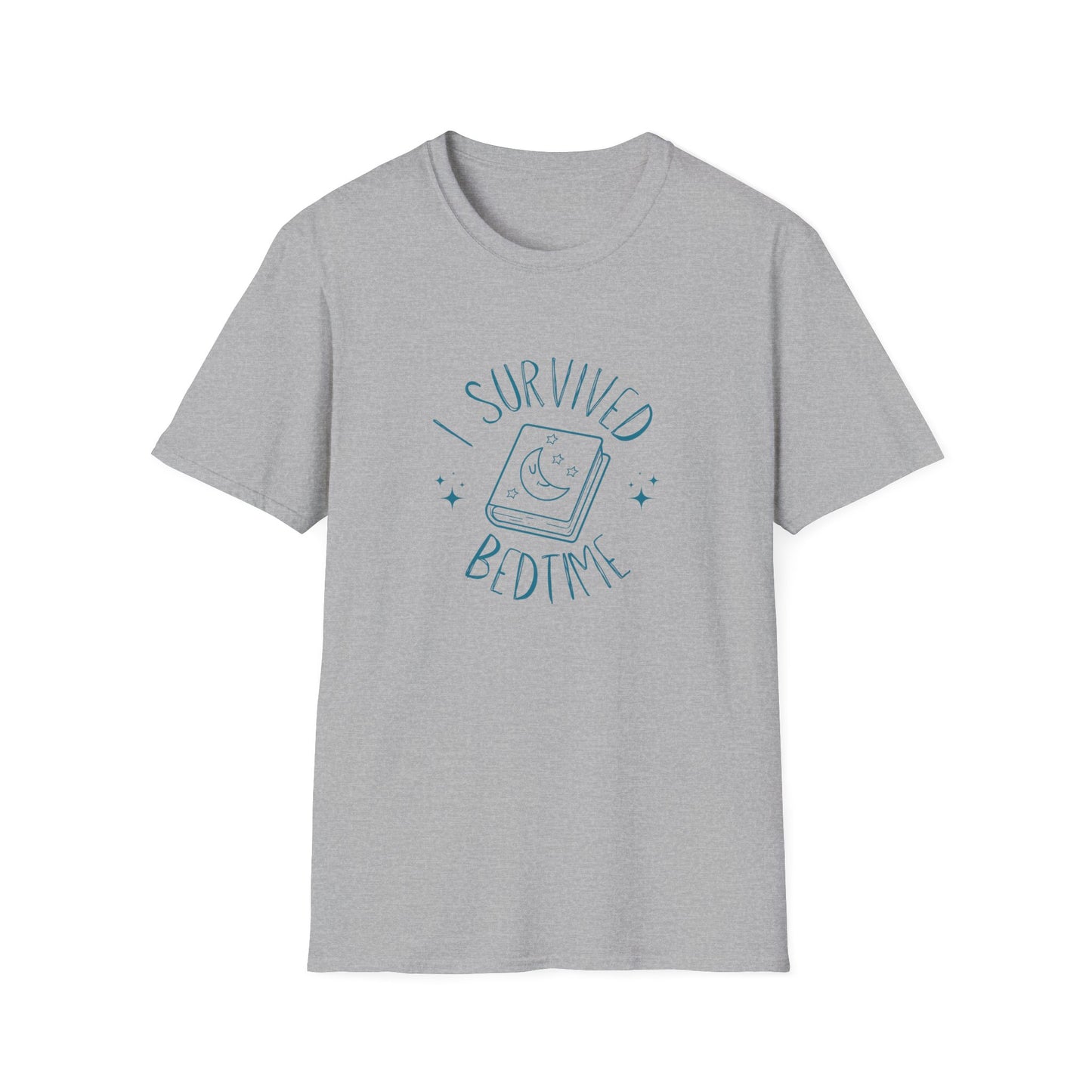 Parenting Survival Unisex Softstyle T-Shirt | I Survived Bedtime Shirt