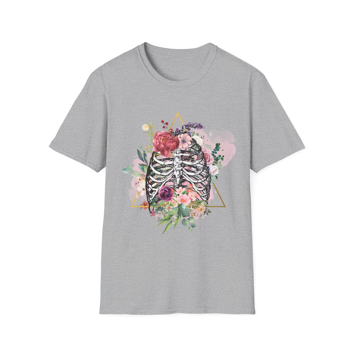 Caged Bouquet Artistic T-Shirt