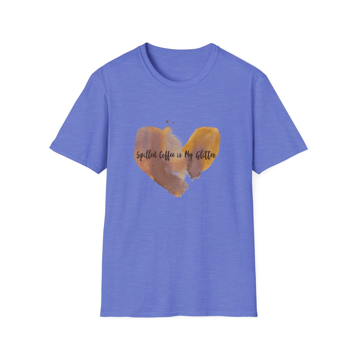 Coffee Lover Parent T-Shirt - Spilled Coffee is My Glitter