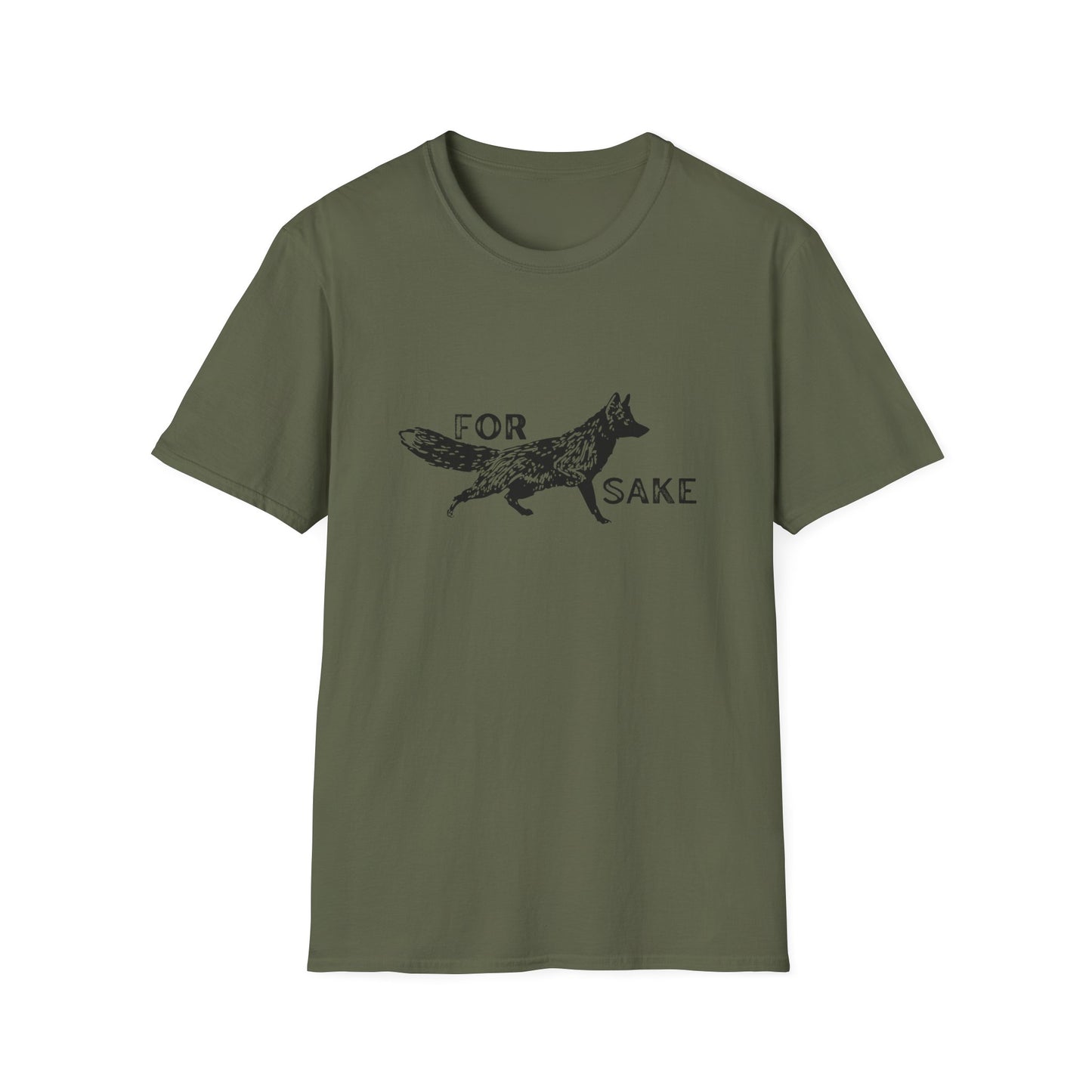 "For Fox Sake" Funny Animal T-Shirt