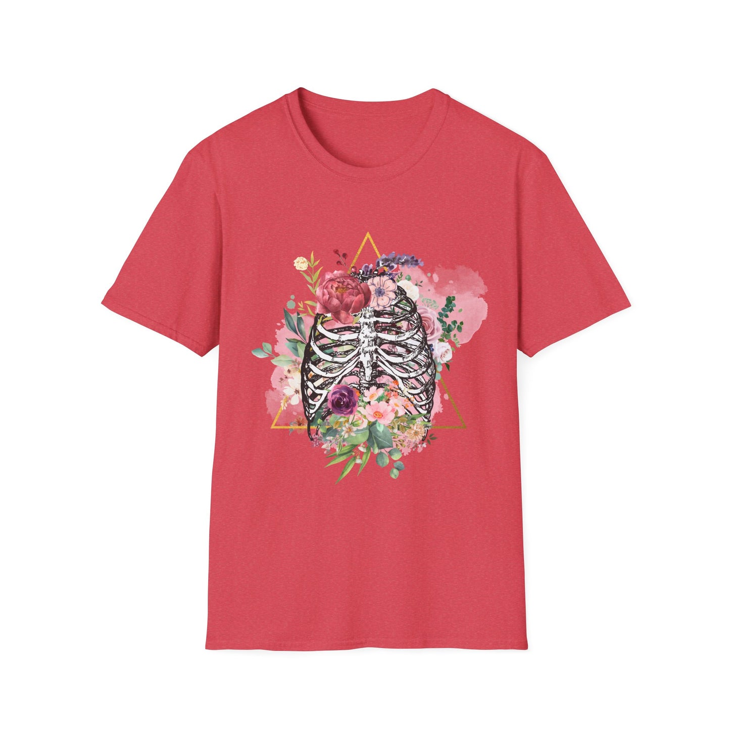 Caged Bouquet Artistic T-Shirt