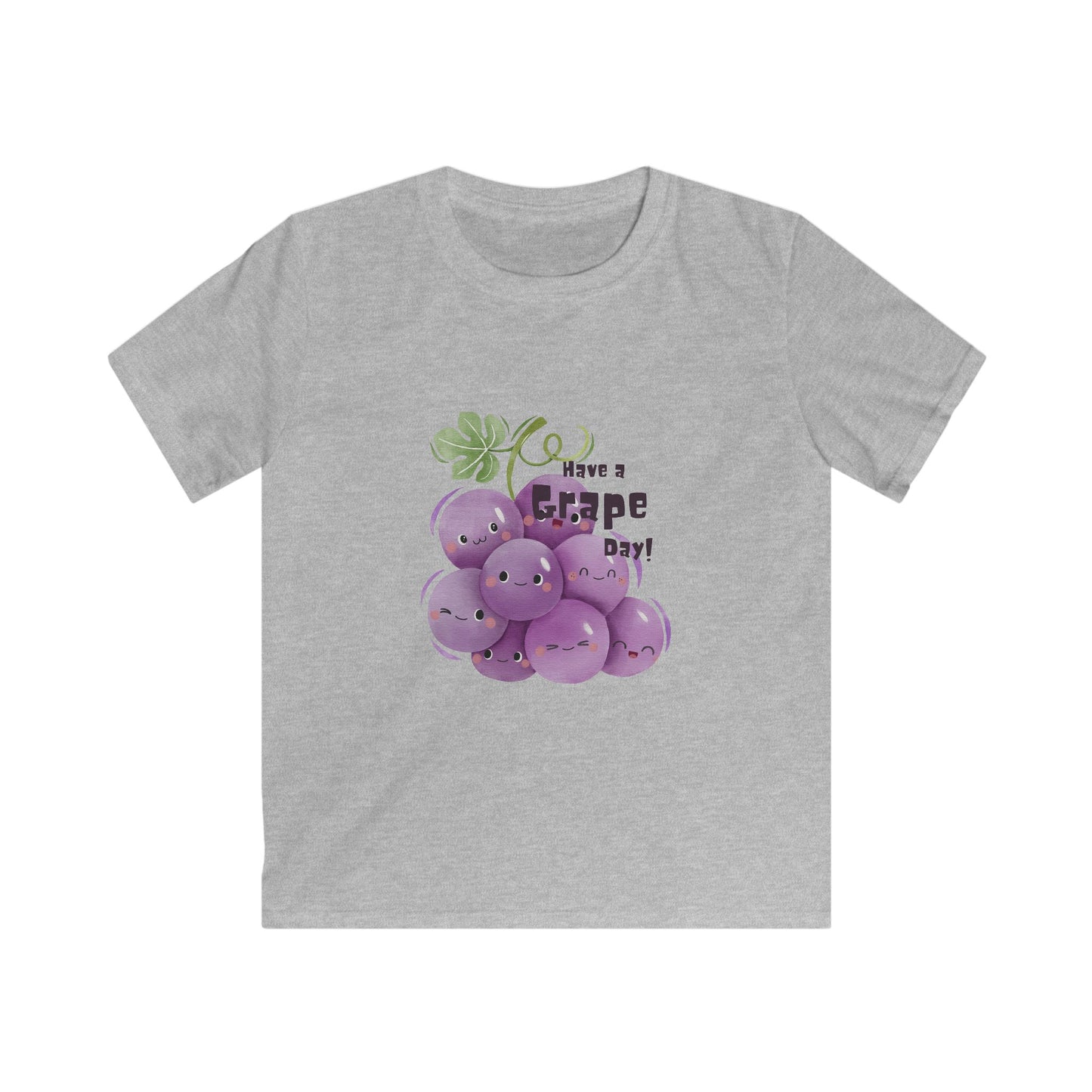 Have a Grape Day Kids T-Shirt – Cute Grapes Design