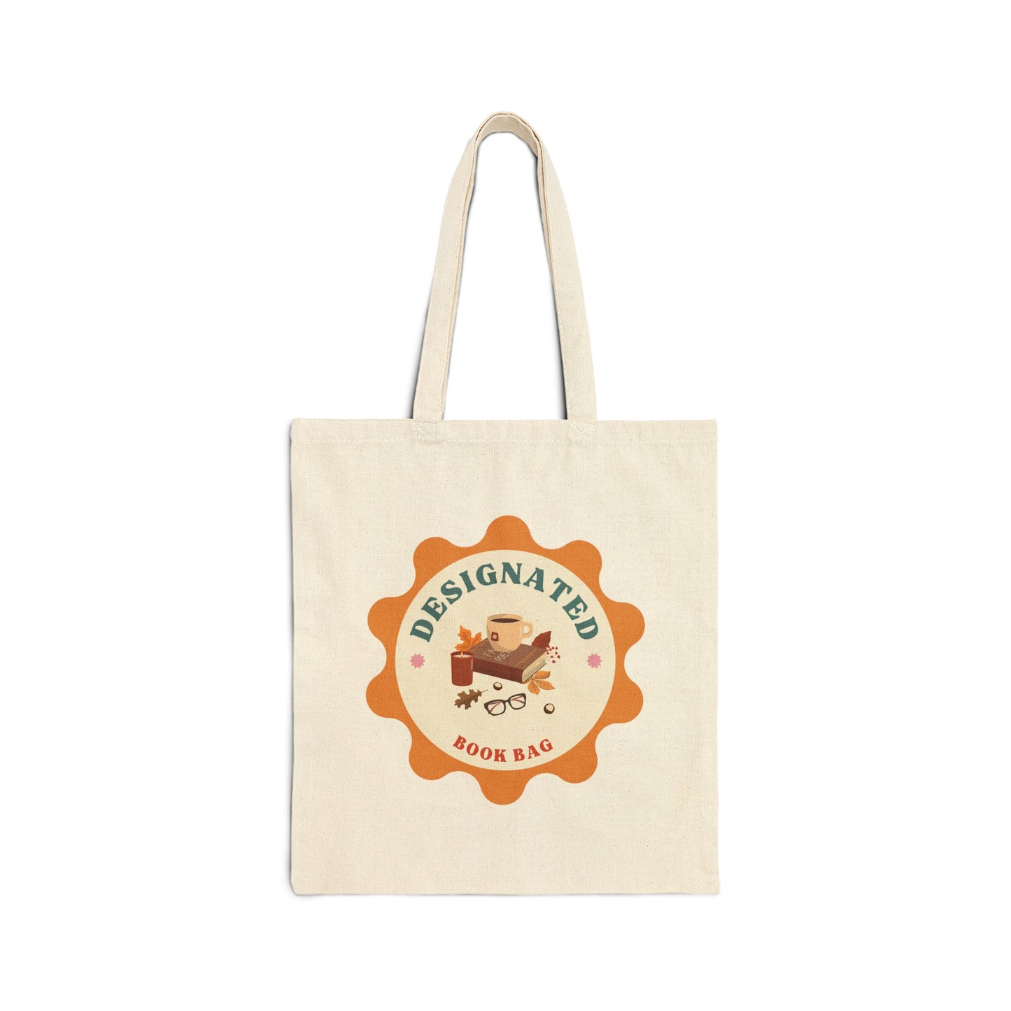 Canvas Tote Bag- Designated Book Bag