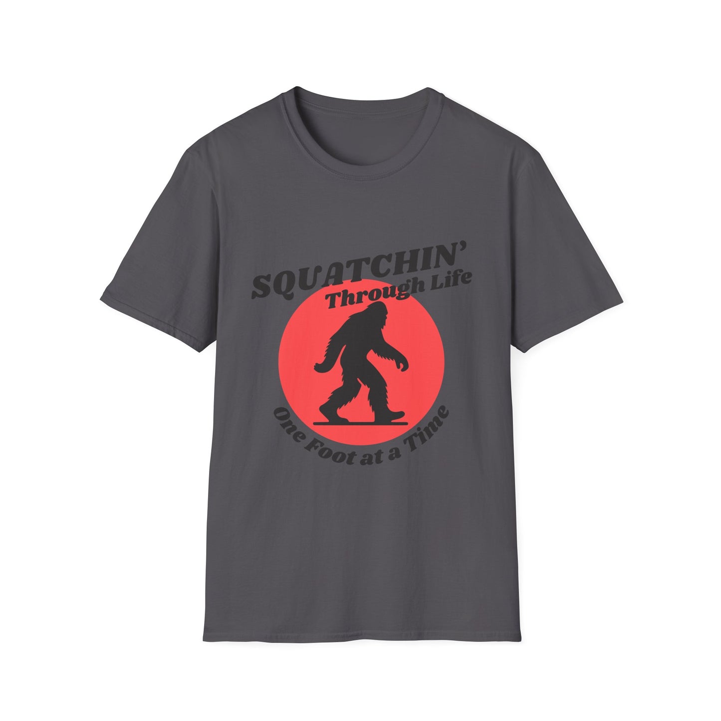 Sasquatch Softstyle T-Shirt: Squatchin' Through Life