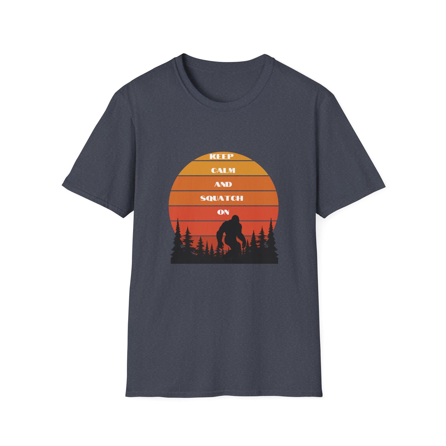 Sasquatch Sunset T-Shirt - "Keep Calm and Squatch On"