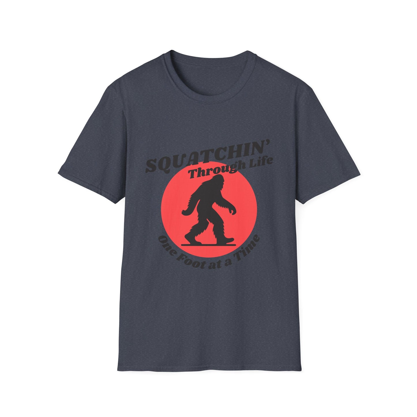 Sasquatch Softstyle T-Shirt: Squatchin' Through Life