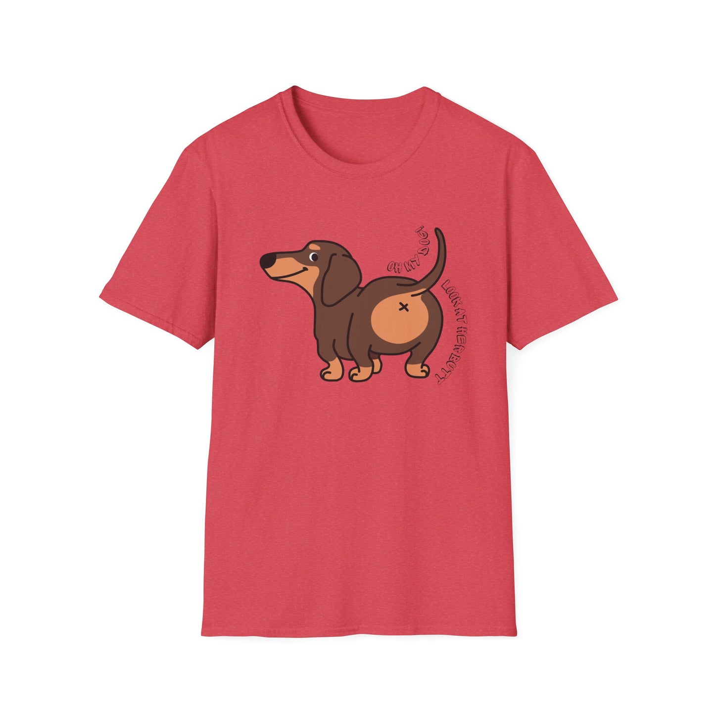 Funny Dog Lover T-Shirt - Oh My Dog, Look At Her Butt