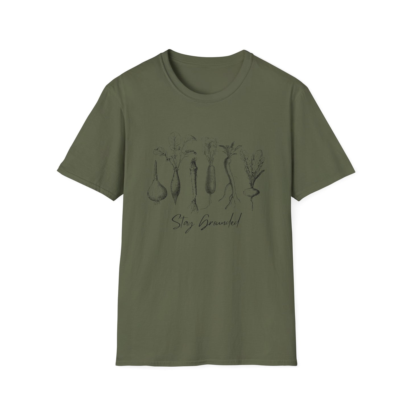 Root Vegetables Unisex T-Shirt - Stay Grounded Design