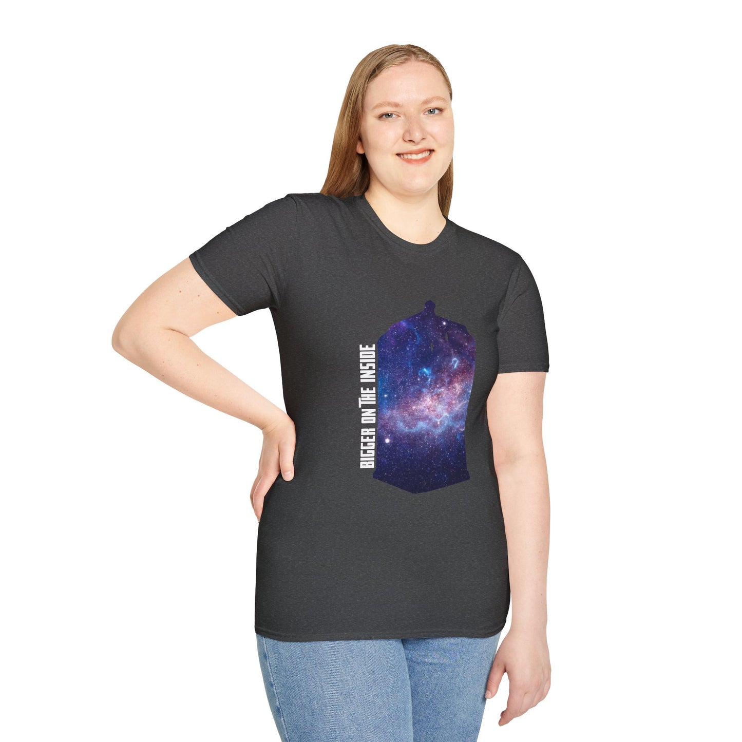 "Bigger on the Inside" T-Shirt – Galaxy Police Box