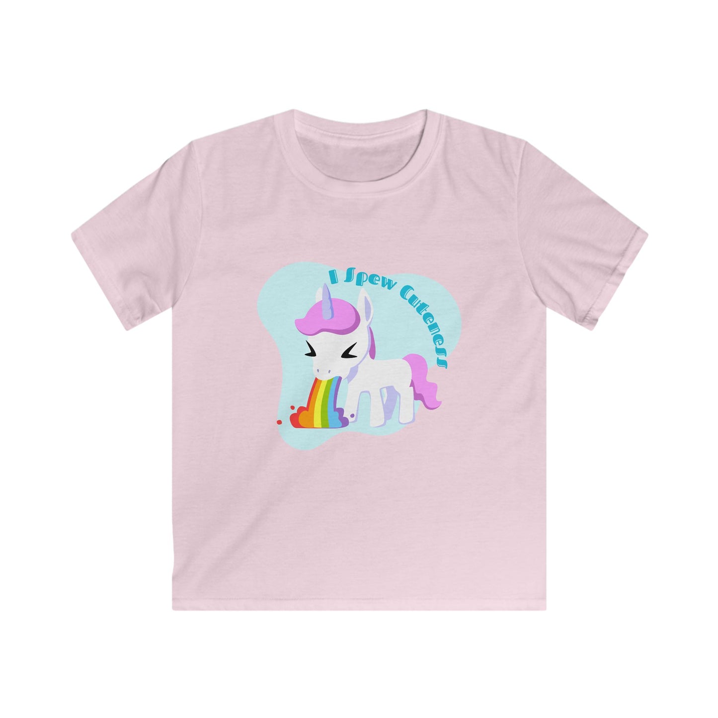 Kids Tee - Unicorn I Spew Cuteness Shirt