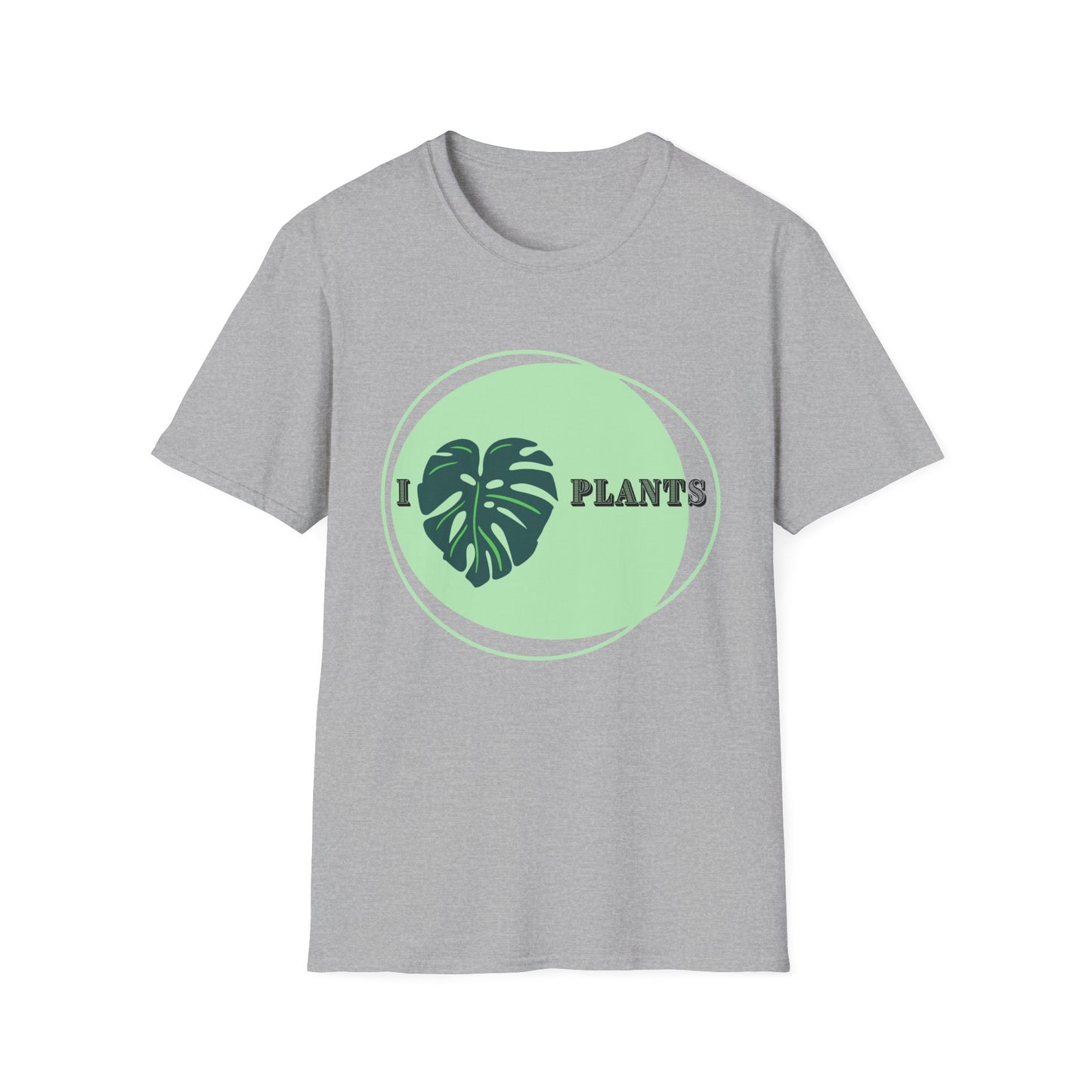 Plant Lover T-Shirt - I Heart Plants Design