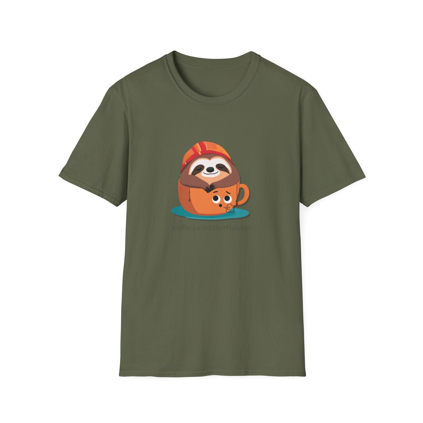 Coffee Sloth T-Shirt