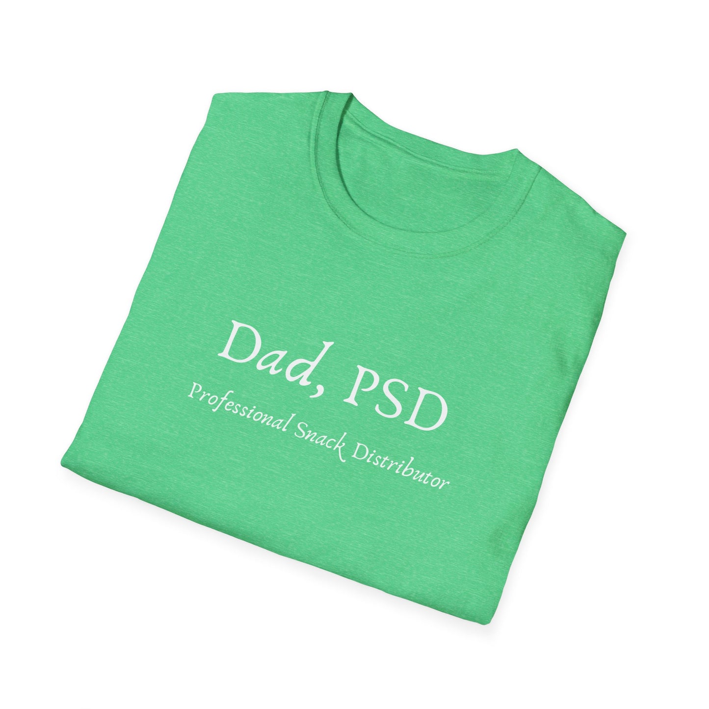 Dad, PSD: Professional Snack Distributor T-Shirt – Funny Dad Shirt