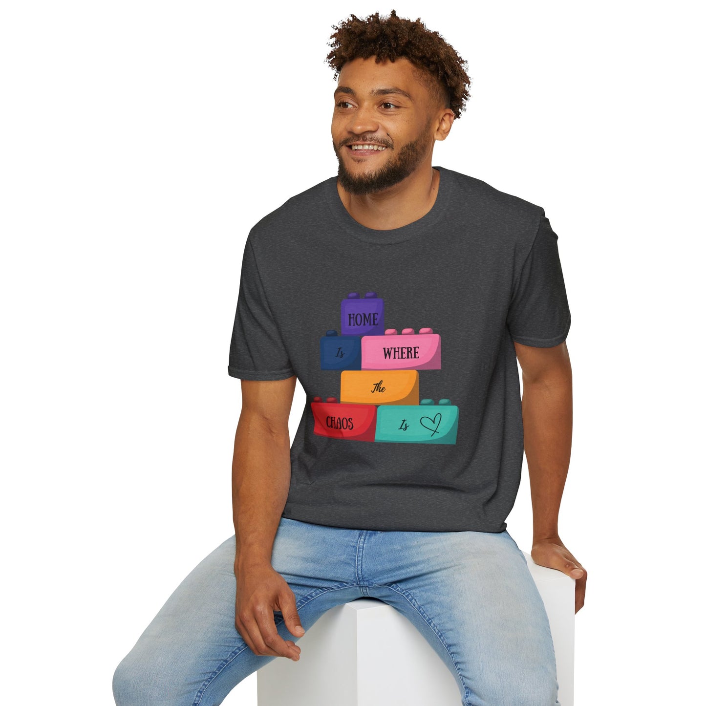 Building Blocks T-Shirt - 'Home Is Where The Chaos Is'