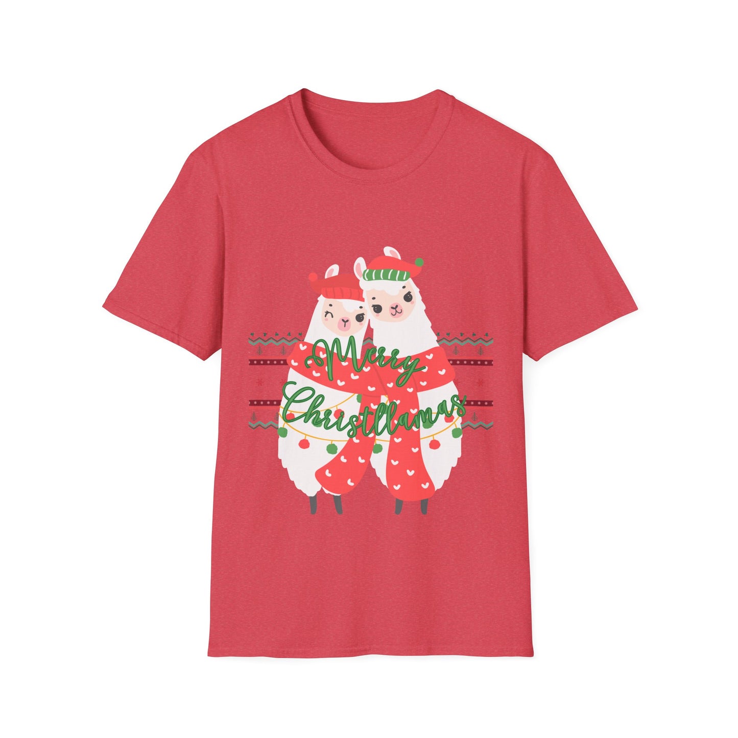 Merry Christllamas T-Shirt – Fun Holiday Llama Design