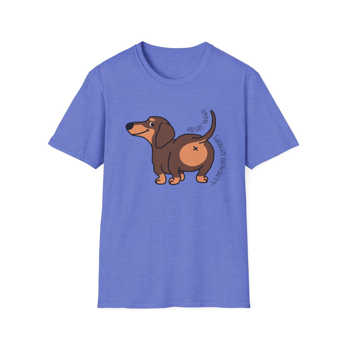 Funny Dog Lover T-Shirt - Oh My Dog, Look At Her Butt