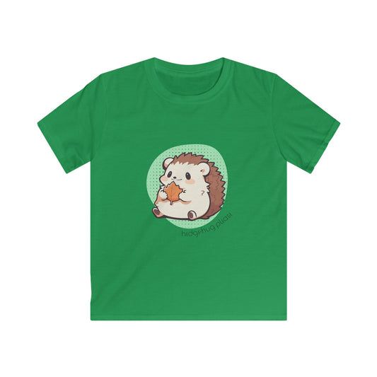 Hedge-hug, Please Kids T-Shirt – Cute Hedgehog Design