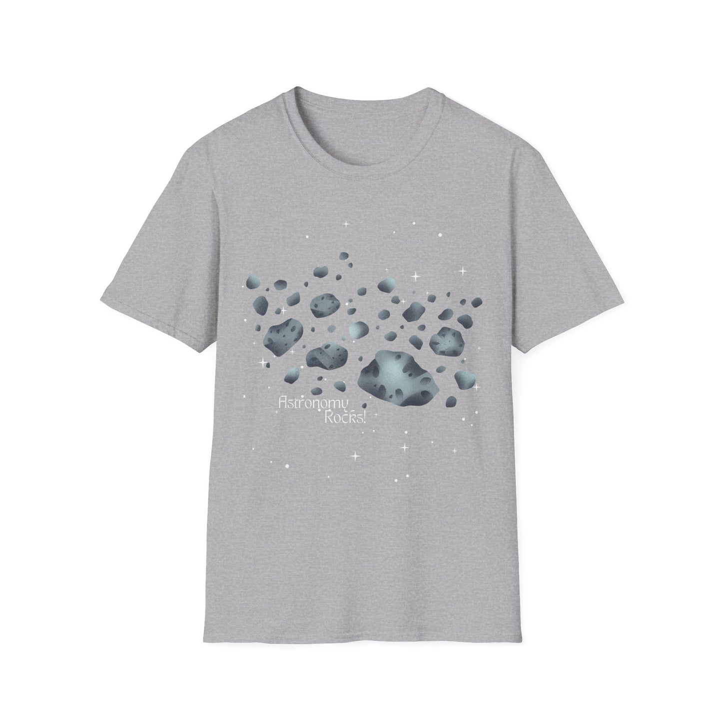 Astronomy Rocks T-Shirt with Asteroid Graphics