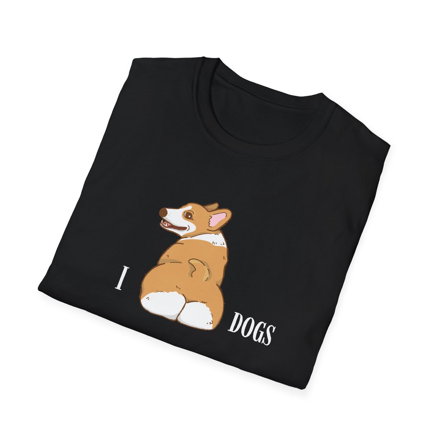 I [Heart] Dogs Corgi Butt T-Shirt