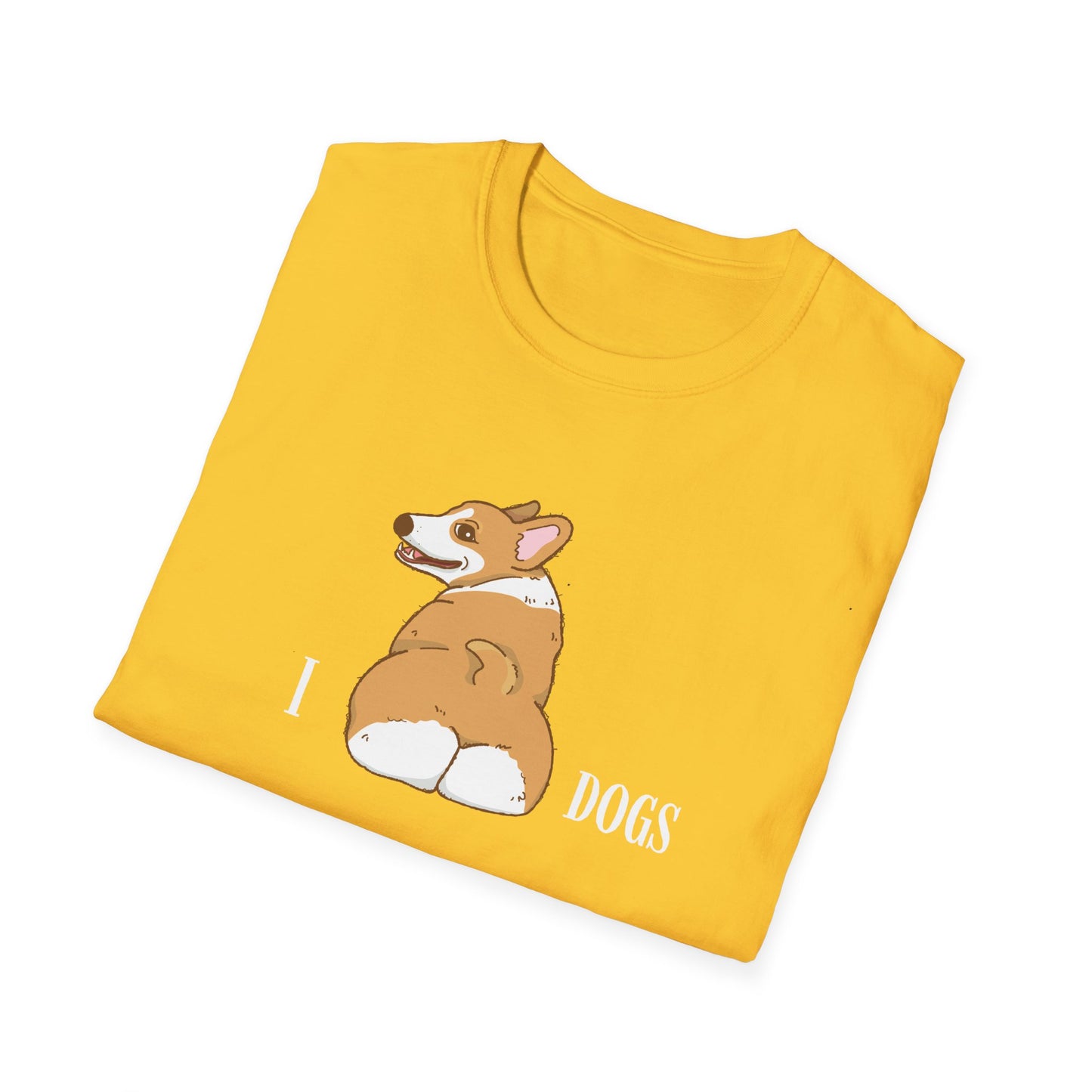 I [Heart] Dogs Corgi Butt T-Shirt