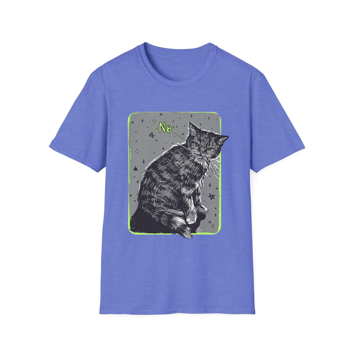 No - Sassy Cat T-Shirt