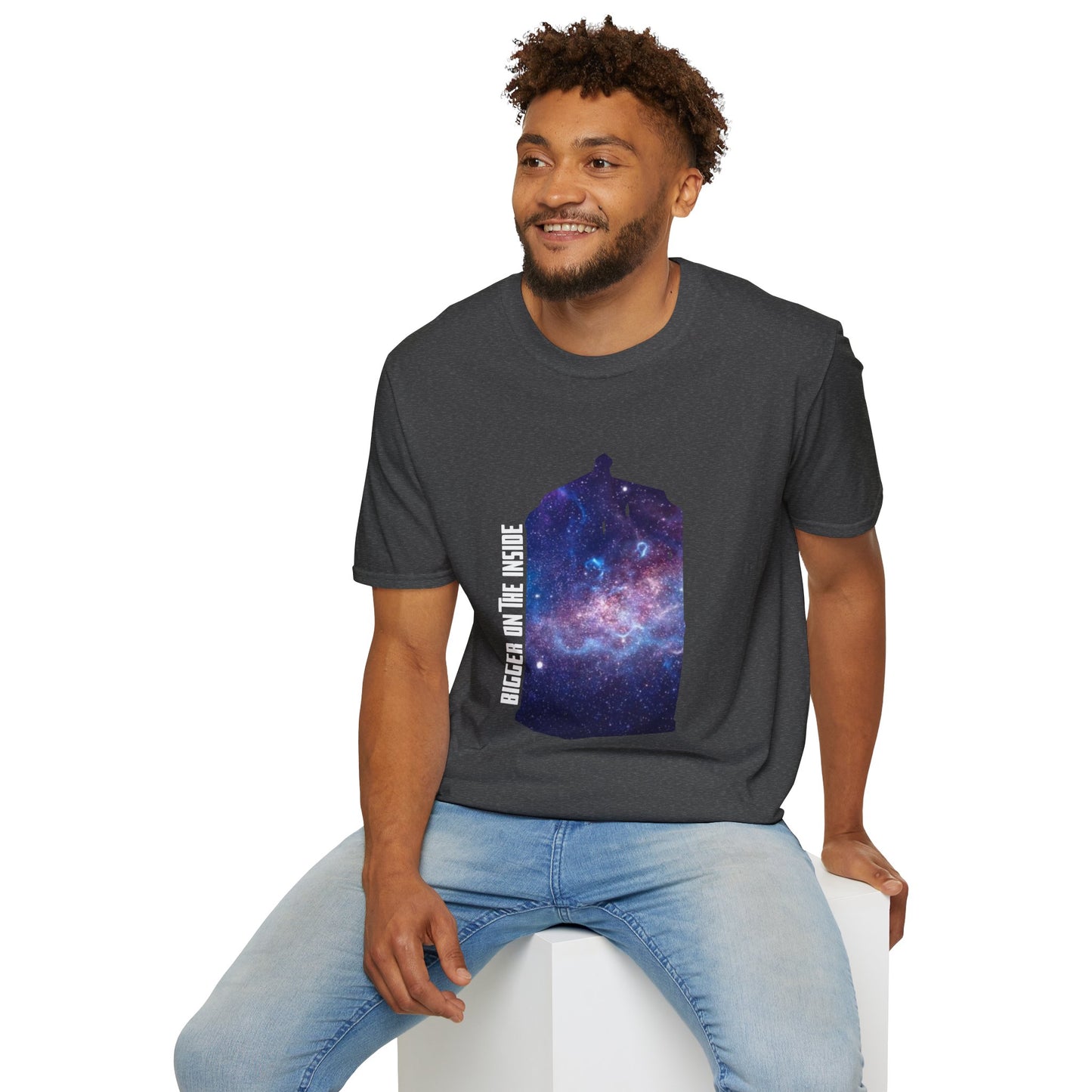 "Bigger on the Inside" T-Shirt – Galaxy Police Box