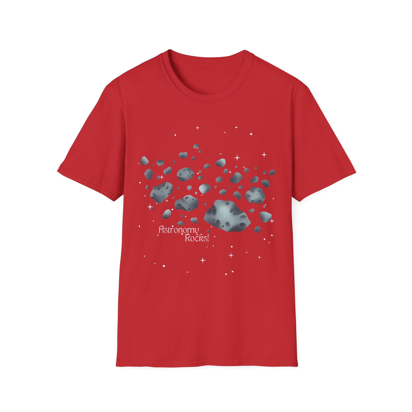 Astronomy Rocks T-Shirt with Asteroid Graphics