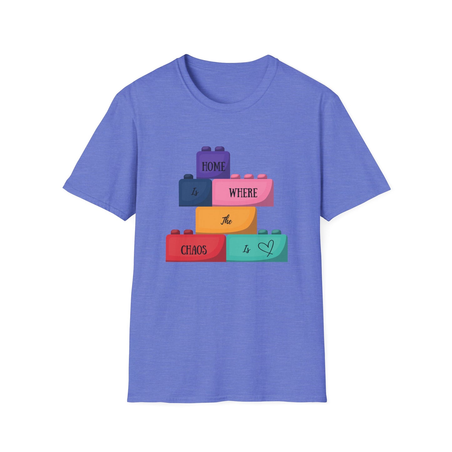 Building Blocks T-Shirt - 'Home Is Where The Chaos Is'