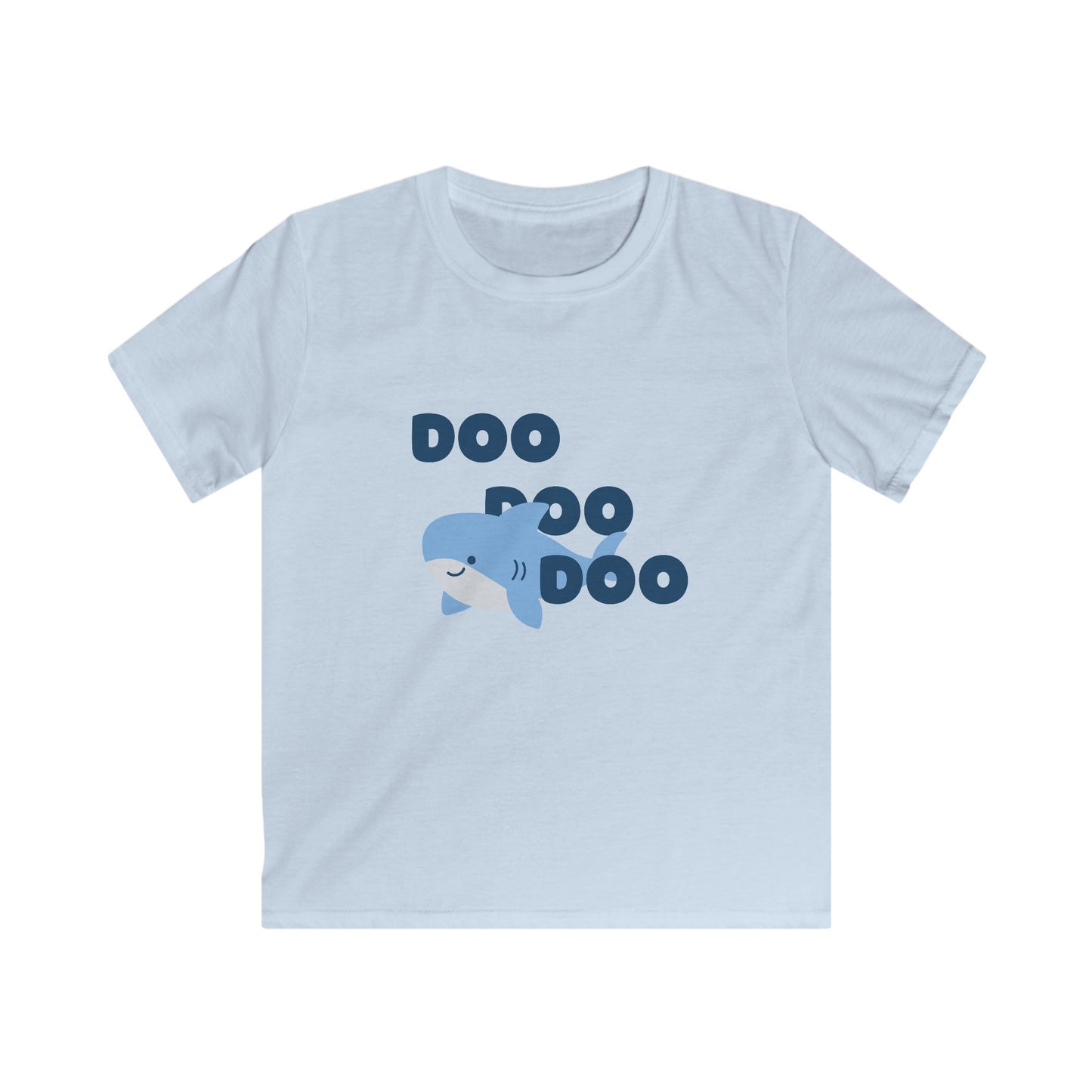 "DOO DOO DOO" Kids T-Shirt – Cute Shark Design