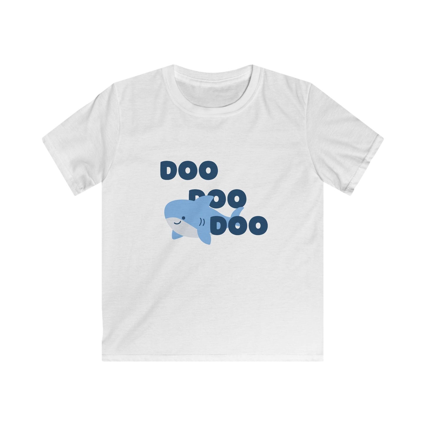 "DOO DOO DOO" Kids T-Shirt – Cute Shark Design