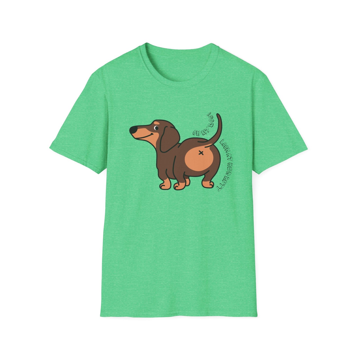 Funny Dog Lover T-Shirt - Oh My Dog, Look At Her Butt