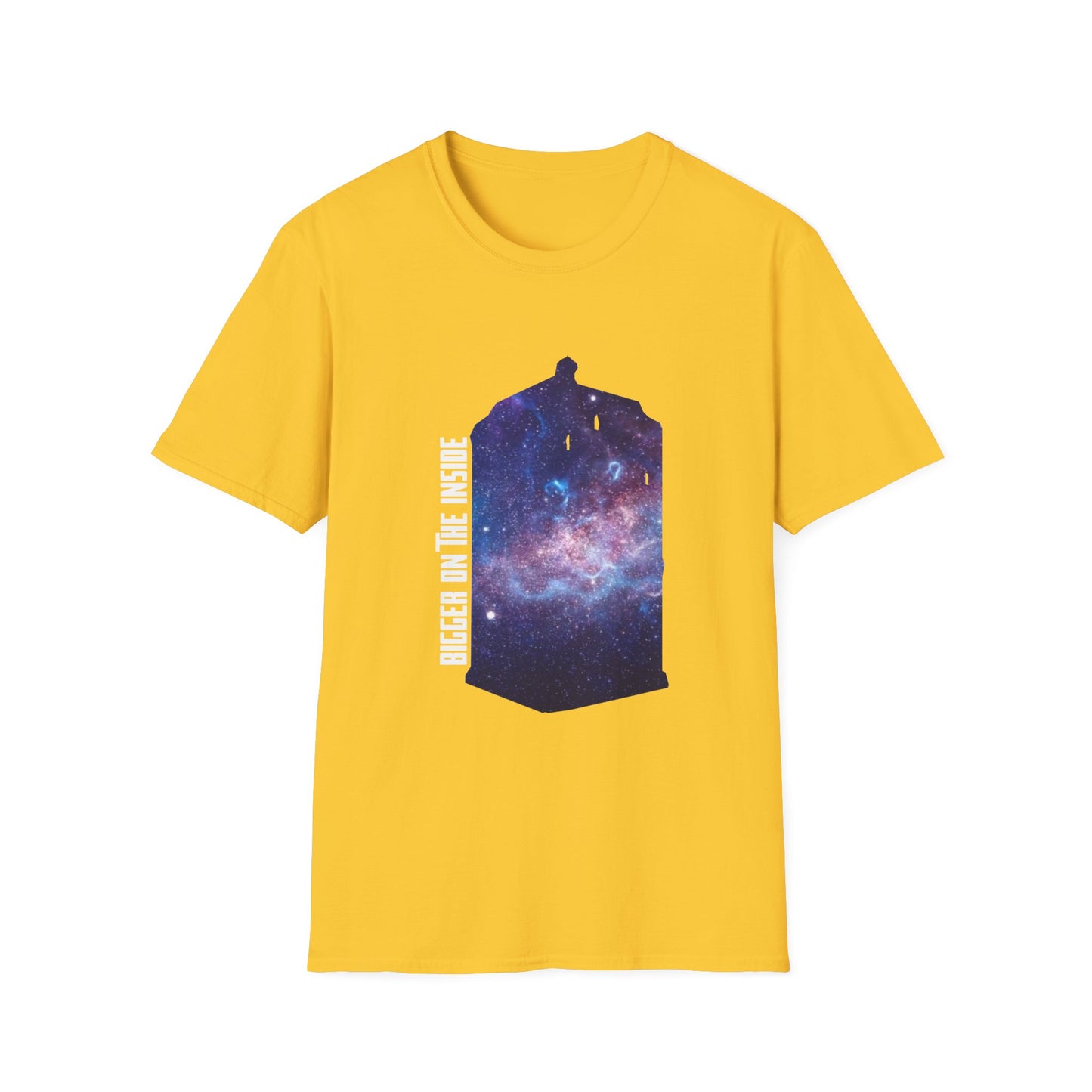 "Bigger on the Inside" T-Shirt – Galaxy Police Box