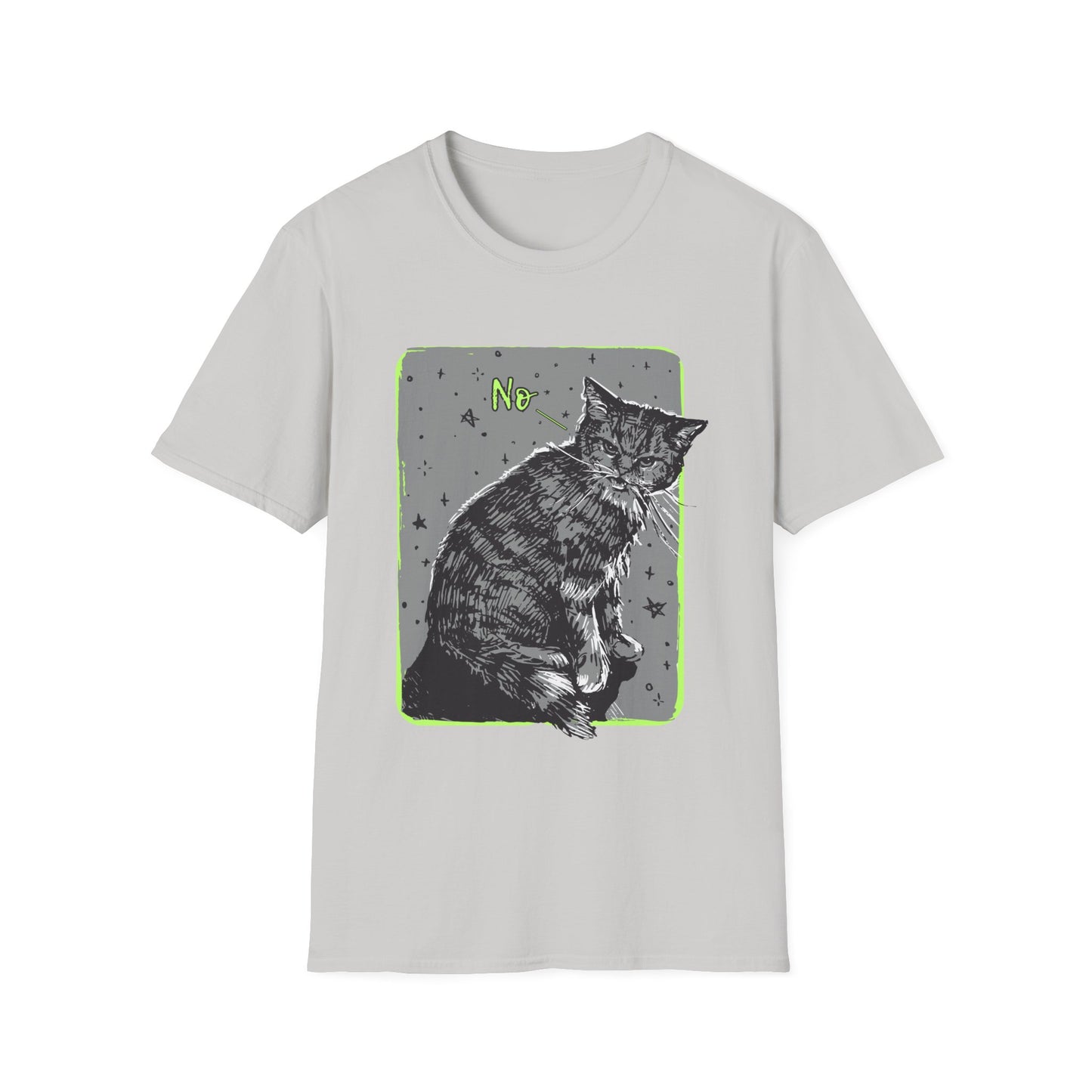 No - Sassy Cat T-Shirt